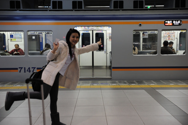 <旅遊>丁小雨日本京阪自由行＊之第一天關西機場和難波