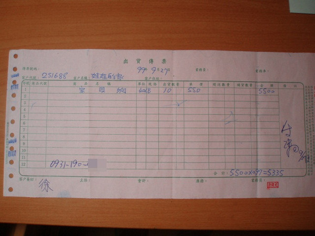 宅宅愛心捐款收據